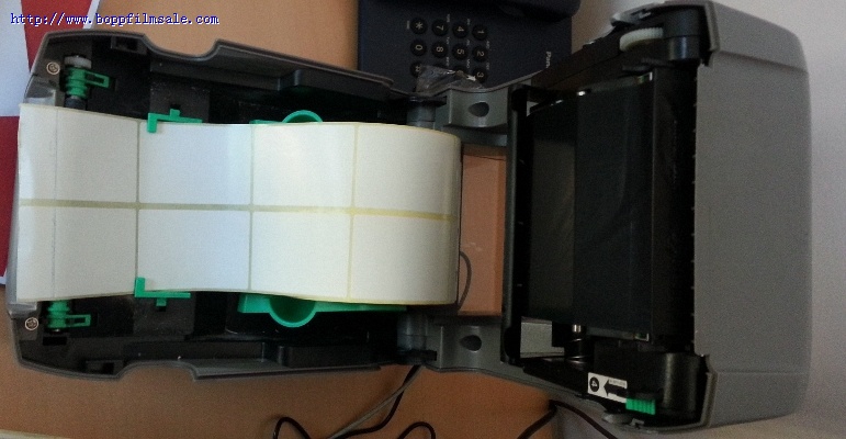 铜版纸半高光不干胶标签