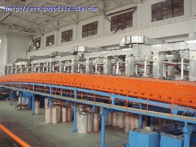 BOPP 胶带半成品生产线