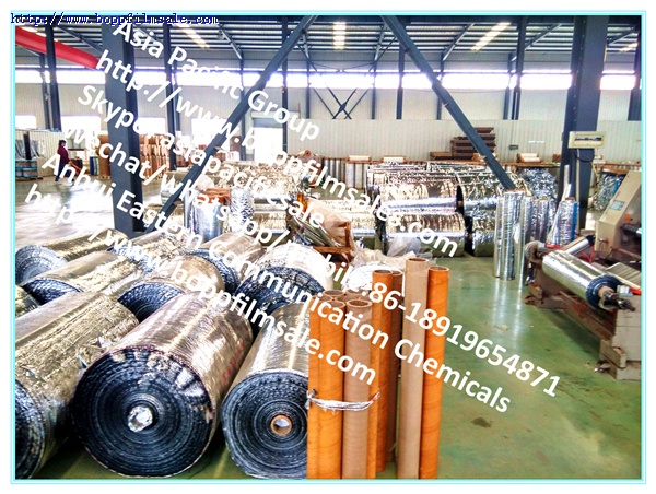 BOPET聚酯薄膜银色镀铝膜6.0微米